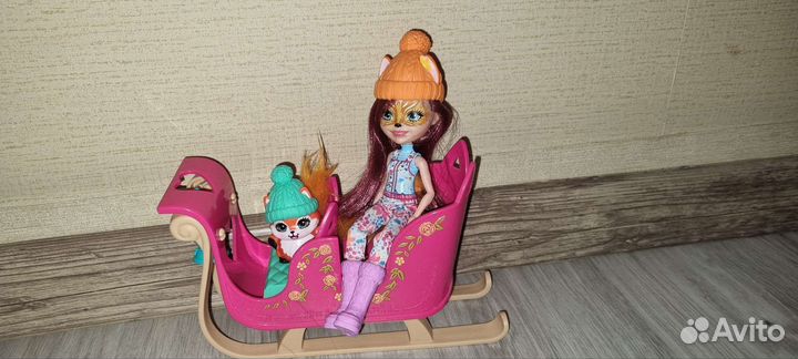 Набор игровой Рождественские сани Фелисити Фокс