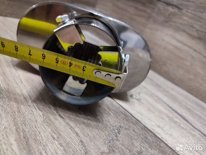 Насадка на глушитель универсальная нержавейка