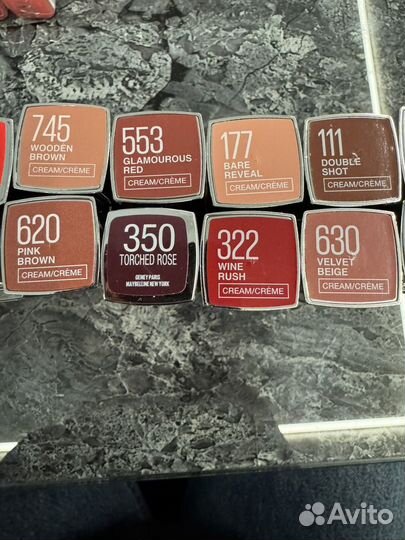 Maybelline помада просрочка