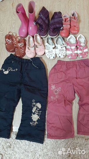 Пакет вещей на девочку 1,5-2 года
