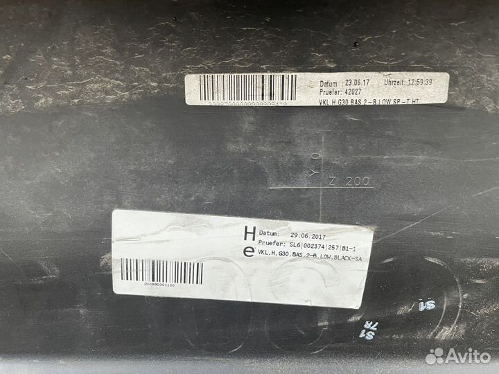 Бампер задний bmw 5 g30