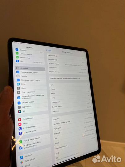 iPad pro 12.9 4 поколение 1tb sim+wifi