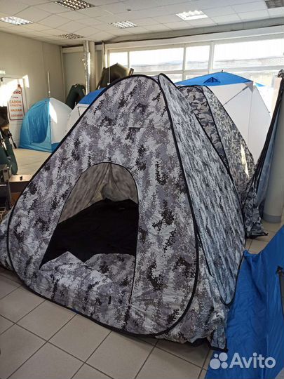 Утеплëнная зимняя палатка 2м*2м*1.7