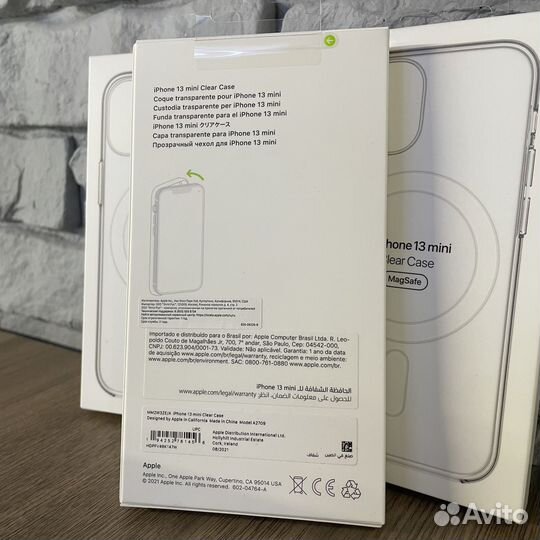 Чехол iPhone 13 mini clear case оригинал