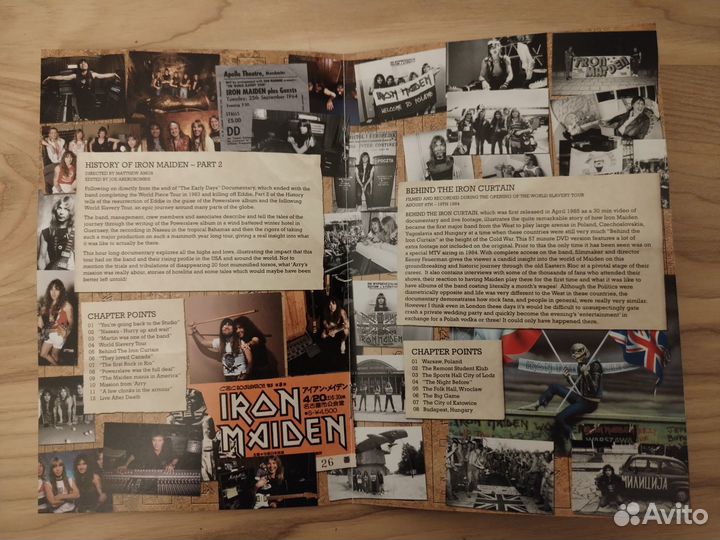 DVD диск Iron Maiden 