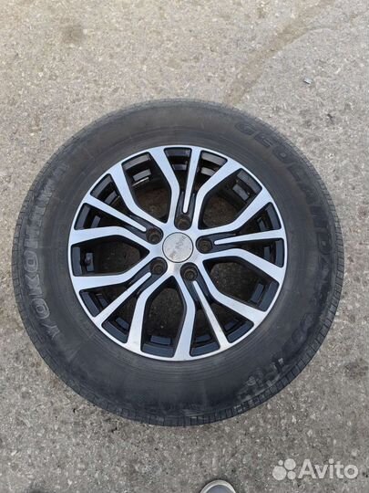 4 Колеса, диски 6.5jx16h2 резина лето + зима