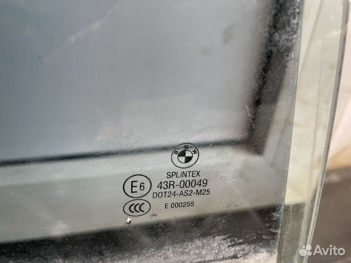 Стекло двери задней правой BMW 5 серии Е60 седан