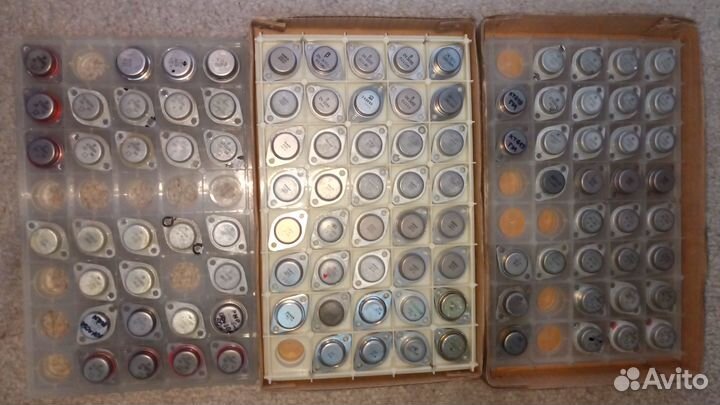 Транзисторы и диоды винтаж