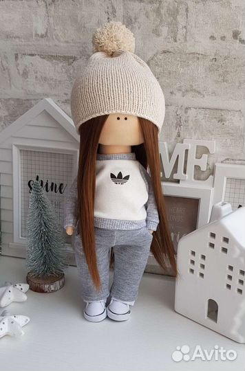 Интерьерная кукла, текстильная кукла