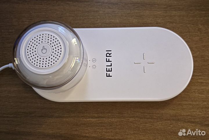 Колонка ночник с беспроводной зарядкой