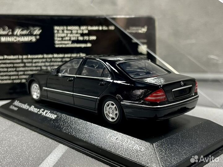 Модель Mercedes-benz S-class Minichamps 1:43