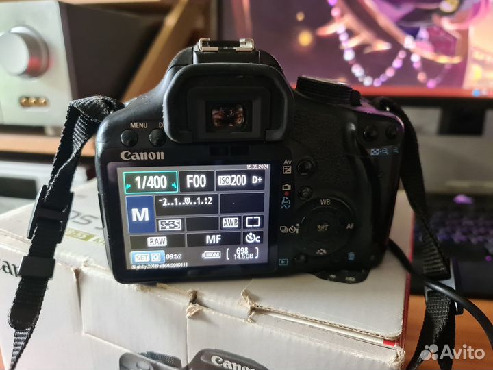 Canon EOS 500D + 2 обьектива