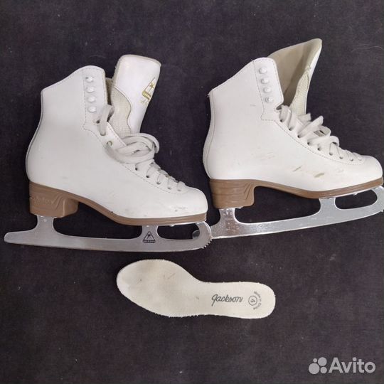 Фигурные коньки jackson artiste, размер 34