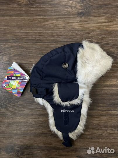 Новая шапка ушанка huppa