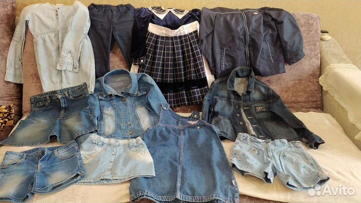 Вещи пакетом для девочки 12шт