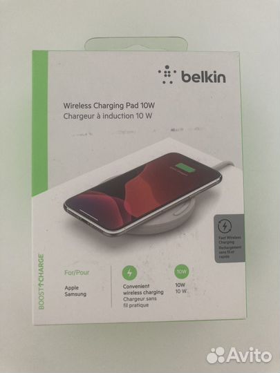 Беспроводная зарядка belkin