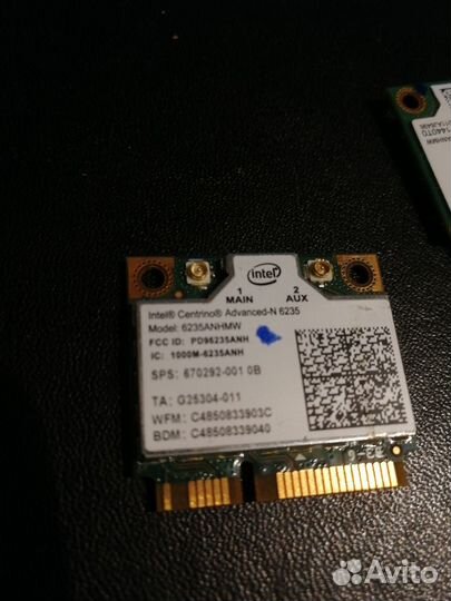 Intel Centrino Bluetooth 4,0Wi-Fi mini PCI-E Card
