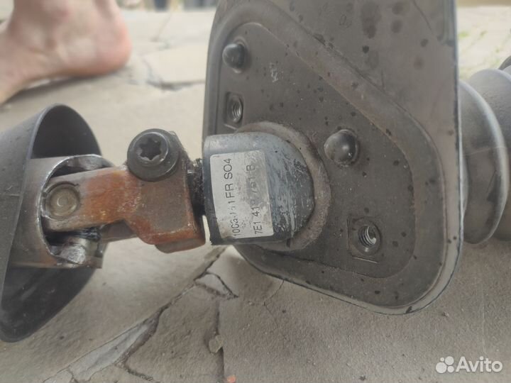 Рулевая колонка Volkswagen T5, 2010, в сборе