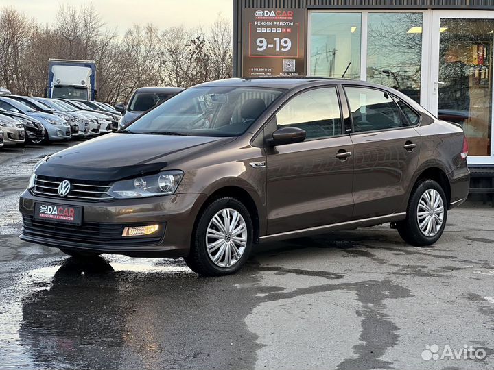 Volkswagen Polo 1.6 МТ, 2016, 89 100 км