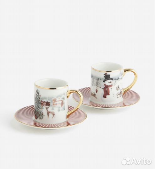 Подарочный набор для эспрессо hm новый