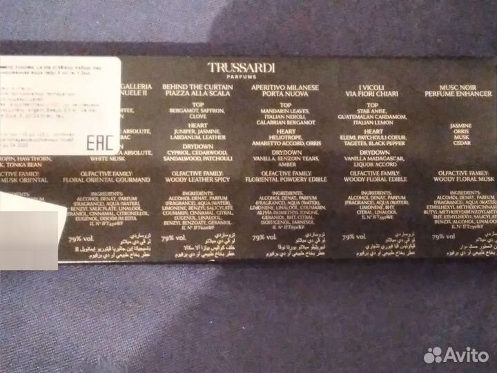 Пробники унисекс