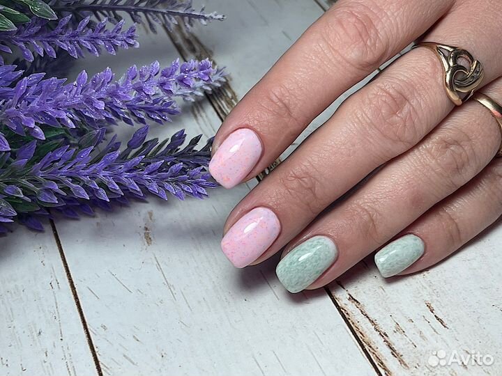 Маникюр с покрытием 