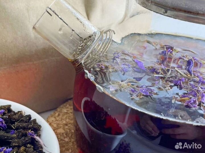 Иван чай с цветами 500г урожай 2023, в гранулах