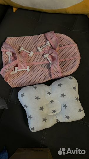 Подушка-позиционер и гамак для купания