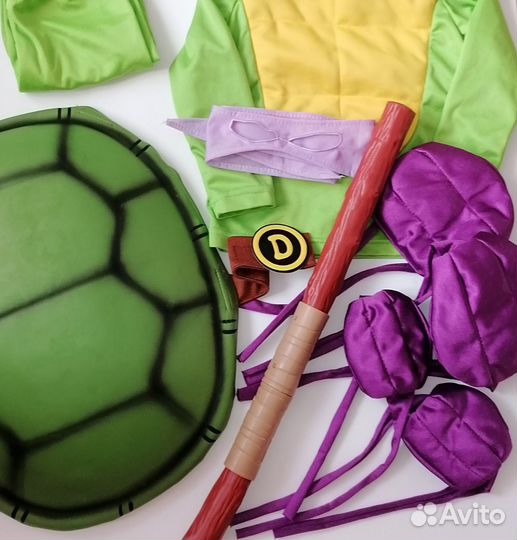 Новогодний костюм черепашка нинзя