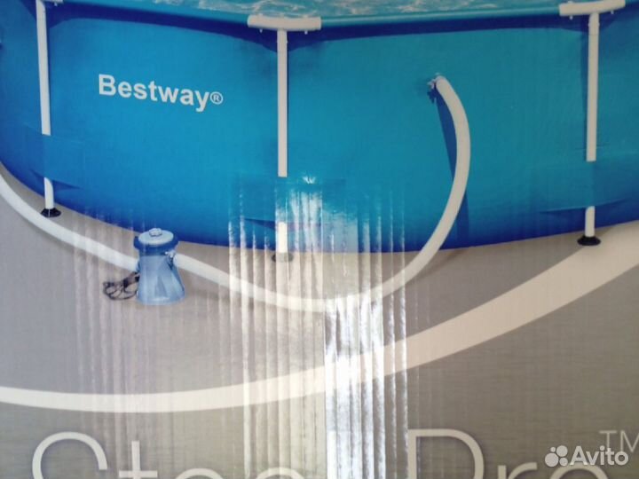 Каркасный бассейн bestway steel pro