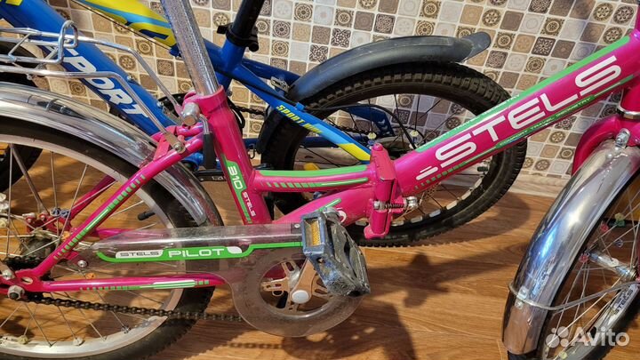 Велосипед складной Stels 310, очень мало Б/У