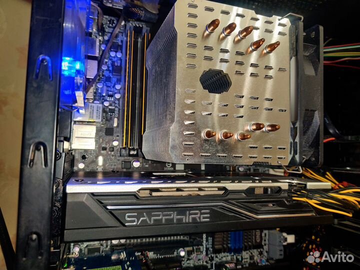 Игровой пк Intel Core i7/RX 570/16Gb/SSD