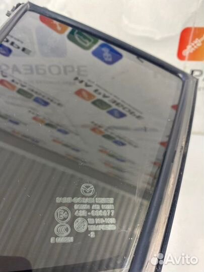 Форточка двери задняя левая Mazda 3 BL Z6 2012