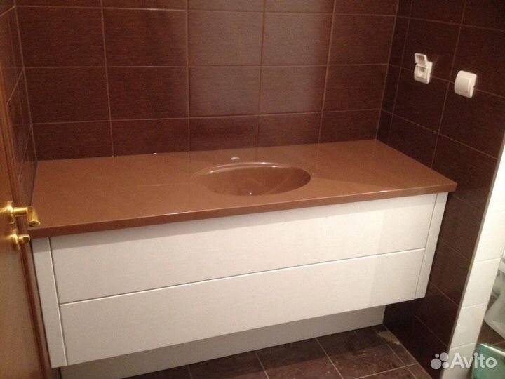Столешница для ванной