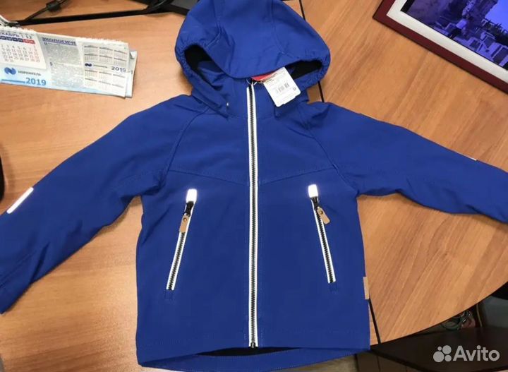 Ветровка reima softshell флис