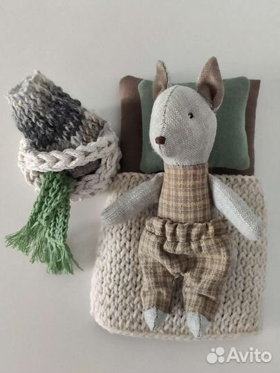 Набор игрушек волчонок