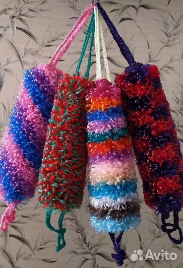 Мочалки ручной работы