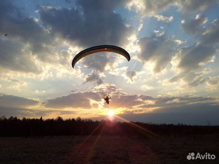 Полёты на параплане