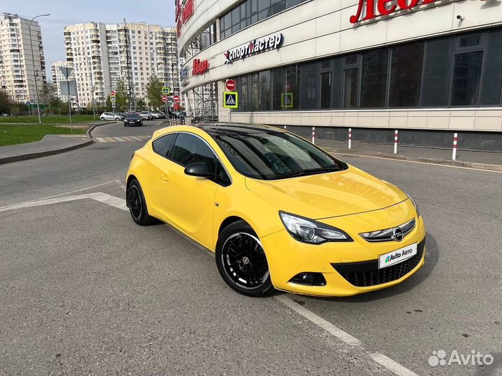 Opel Astra GTC 1.4 AT, 2014, 155 000 км