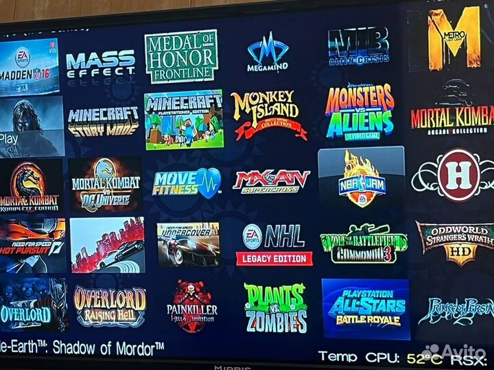 Прошитая PlayStation 3 Slim 1tb Много игр PS3 PS