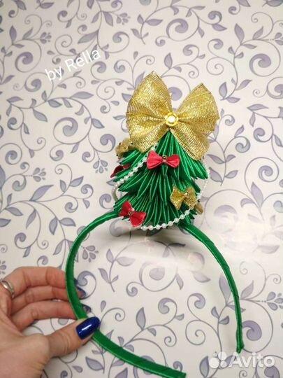 Ободок для костюма Ёлочки