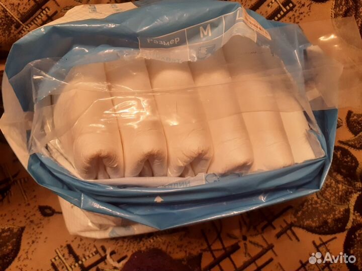 Подгузники для взрослых размер м
