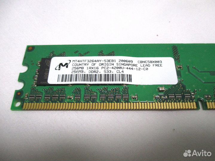 Оперативная память для ноутбука DDR2 и DDR SoDimm