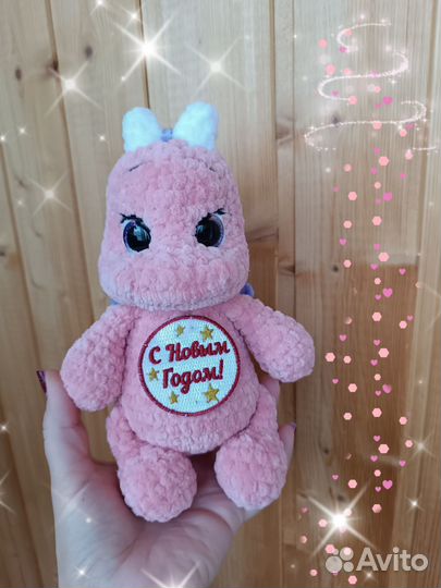 Плюшевый дракончик