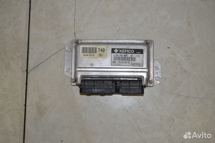 Блок управления двигателем (эбу) Hyundai Accent