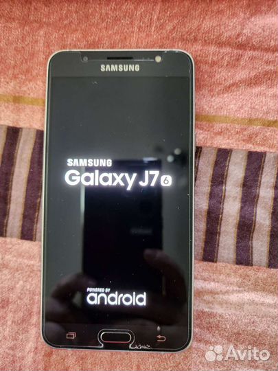 Смартфон бу samsung G7 (2016) в хорошем состоянии