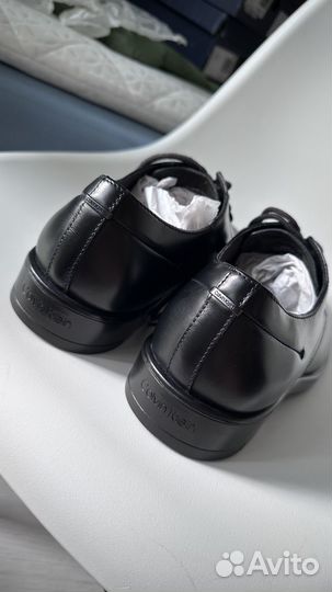 Ботинки кожаные calvin klein оригинал