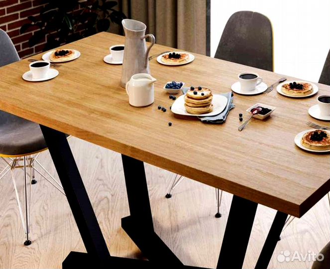 Кухонные столы в Лофт стиле