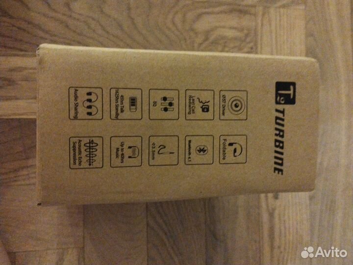 Беспроводные наушники Bluedio Hurricane T2 turbine