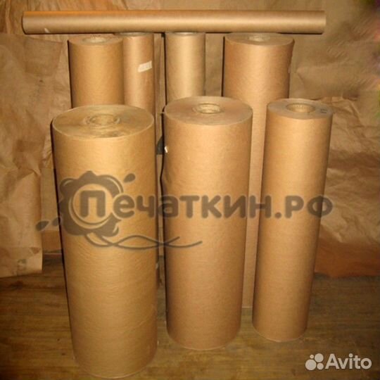 Крафт-бумага в рулонах от 20 кг